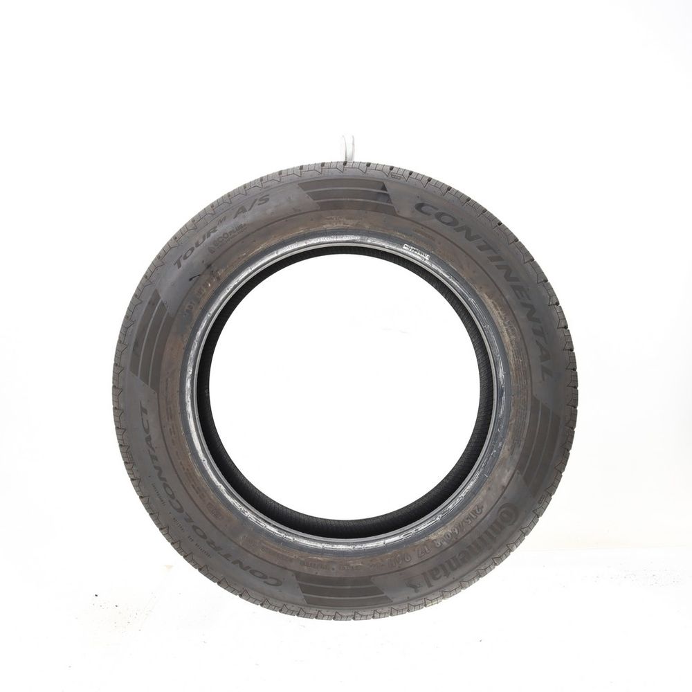 Set of (2) Used 215/60R17 Continental ControlContact Tour M A/S EV 96H - 9.5-10/32 - Image 6