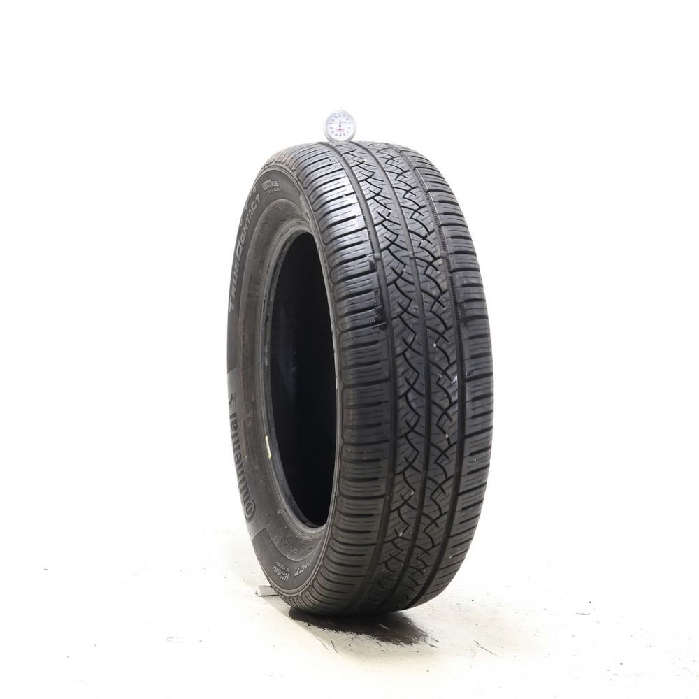 Set of (2) Used 235/60R18 Continental TrueContact 103T - 7/32 - Image 1