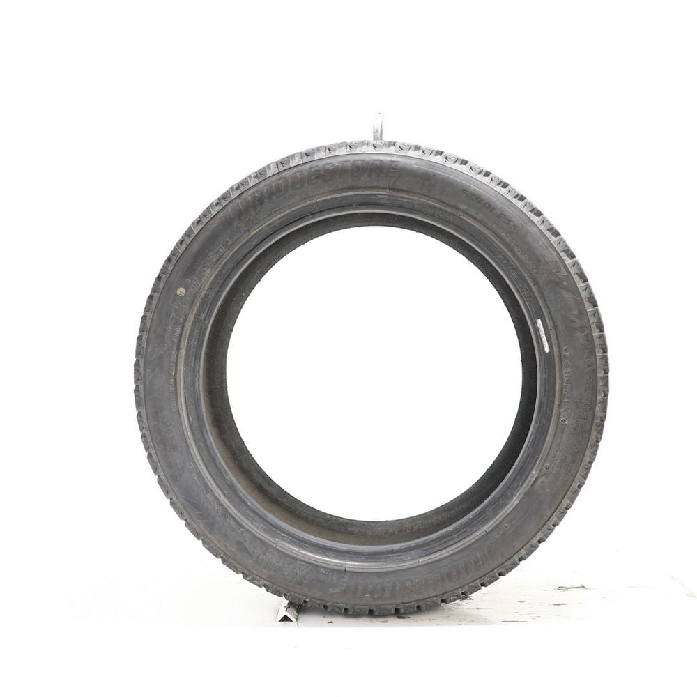 Set of (4) Used 205/50R17 Bridgestone Blizzak WS90 Studless 93H - 10/32 - Image 3