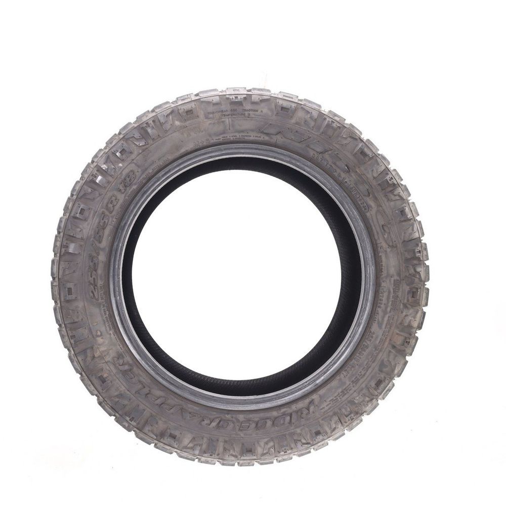 Set of (2) Used 255/55R18 Nitto Ridge Grappler 109T - 11-11.5/32 - Image 3