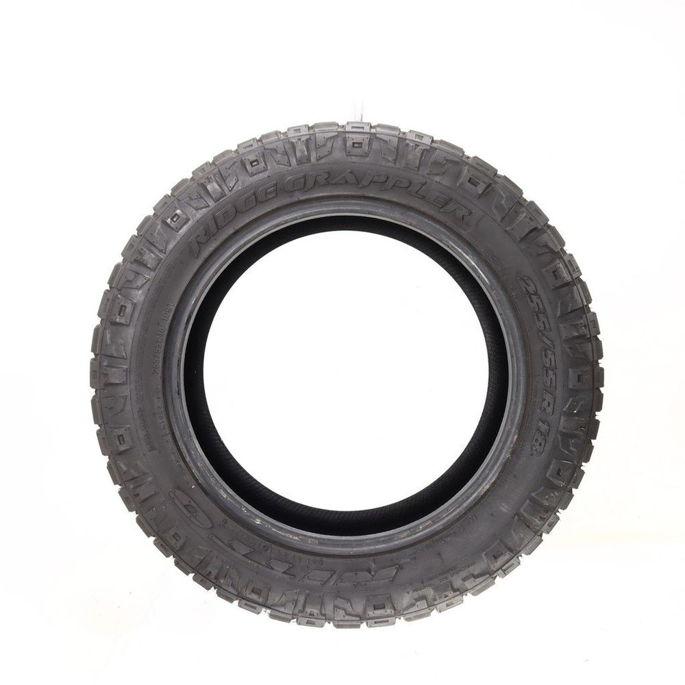 Set of (2) Used 255/55R18 Nitto Ridge Grappler 109T - 11-11.5/32 - Image 6