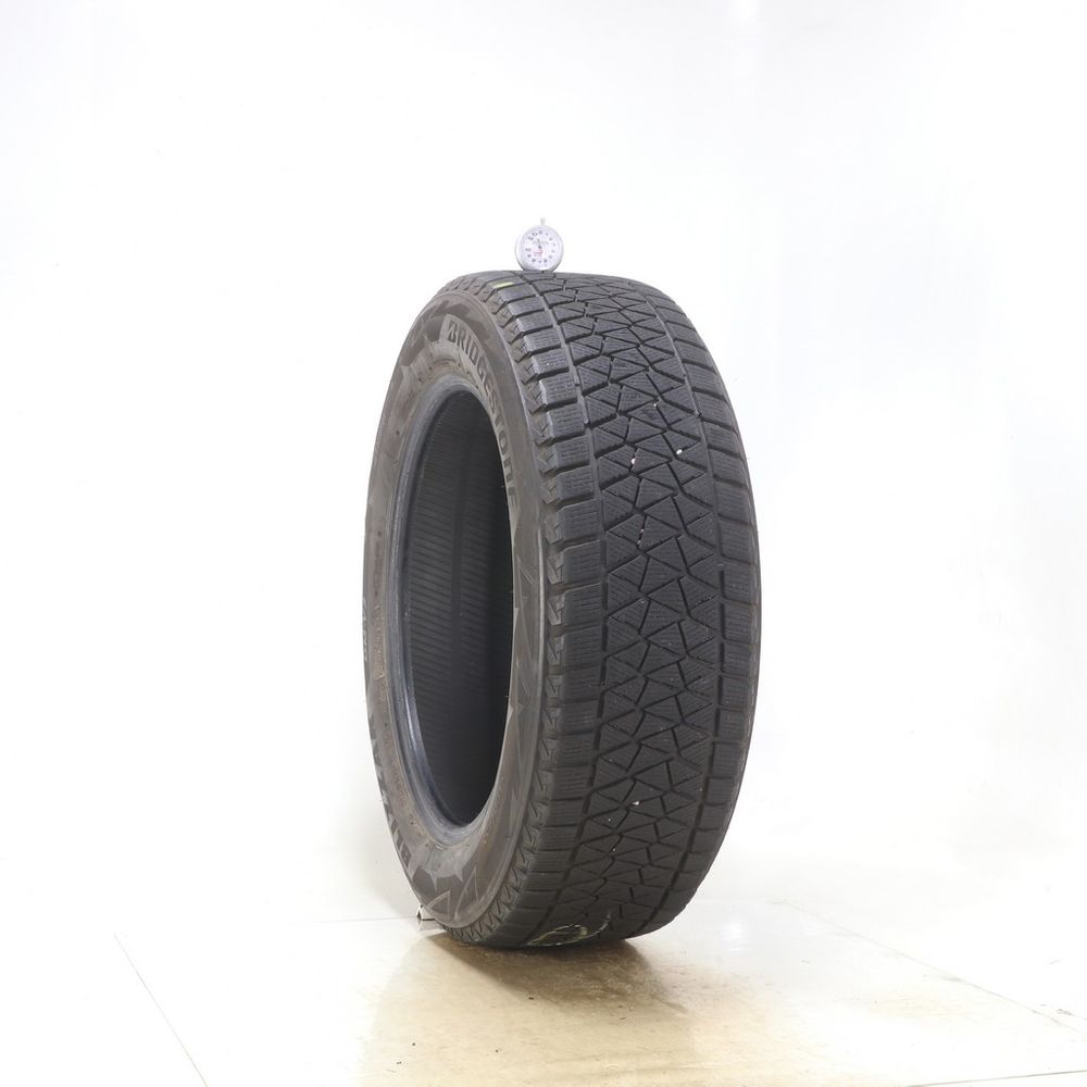 Set of (4) Used 225/60R18 Bridgestone Blizzak DM-V2 100S - 5.5-7/32 - Image 4
