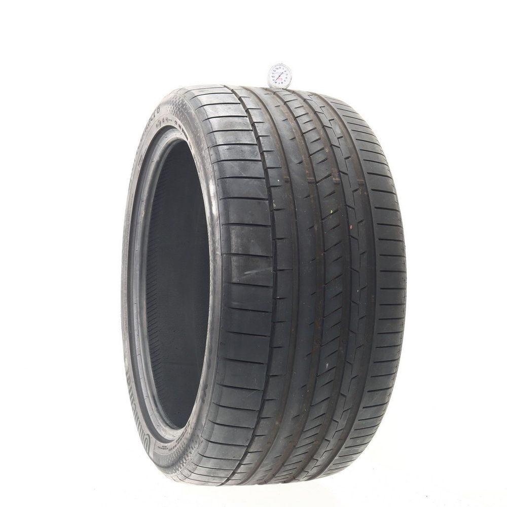 Set of (2) Used 325/35ZR22 Continental SportContact 6 MO1 114Y - 6.5-8/32 - Image 4