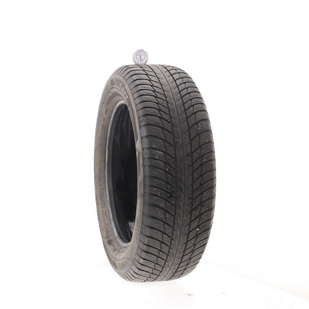 Set of (2) Used 225/60R18 Bridgestone Blizzak LM-001 RFT 104H - 6.5-7.5/32 - Image 1