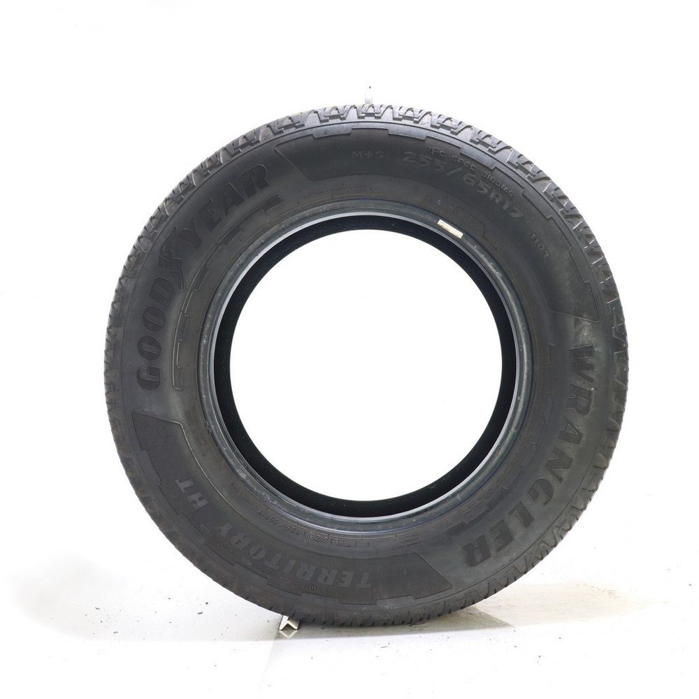 Set of (2) Used 255/65R17 Goodyear Wrangler Territory HT 110T - 7-7.5/32 - Image 3