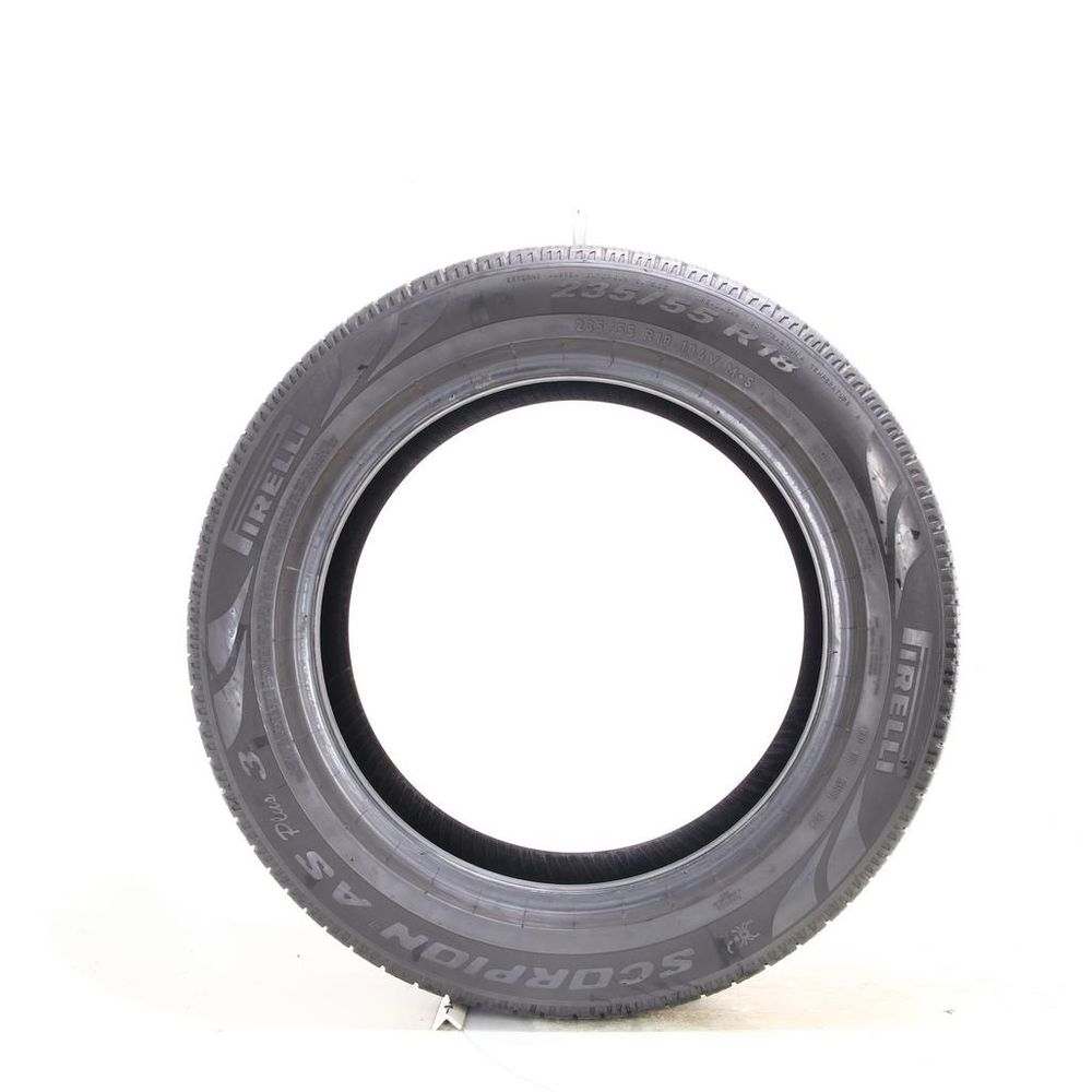 Set of (2) Used 235/55R18 Pirelli Scorpion AS Plus 3 104V - 7.5-8.5/32 - Image 3