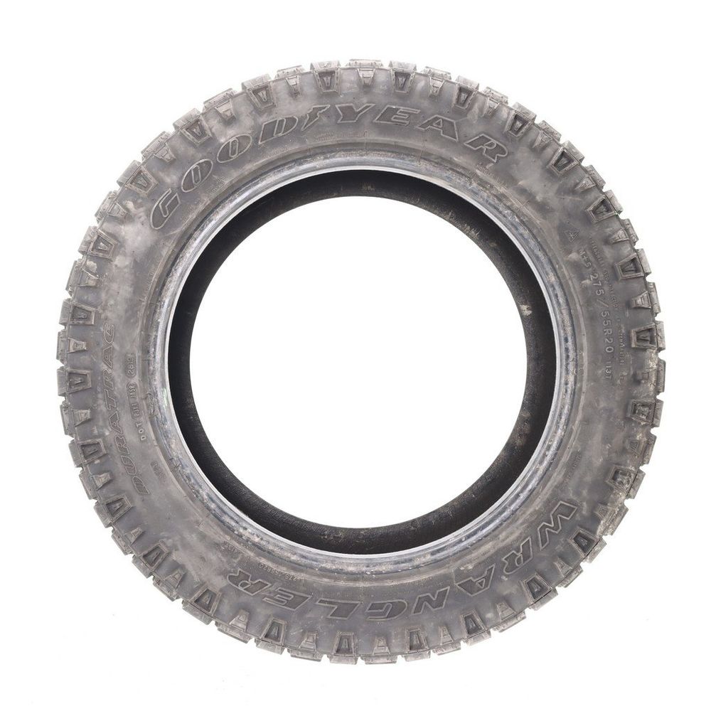Set of (4) Used 275/55R20 Goodyear Wrangler Duratrac 113T - 14-15/32 - Image 3