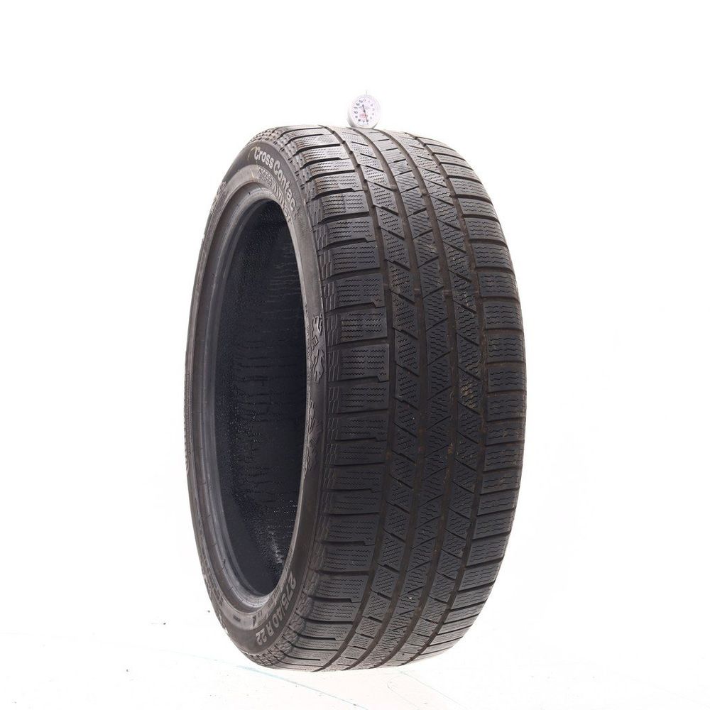 Set of (4) Used 275/40R22 Continental CrossContact Winter 108V - 6-7.5/32 - Image 1