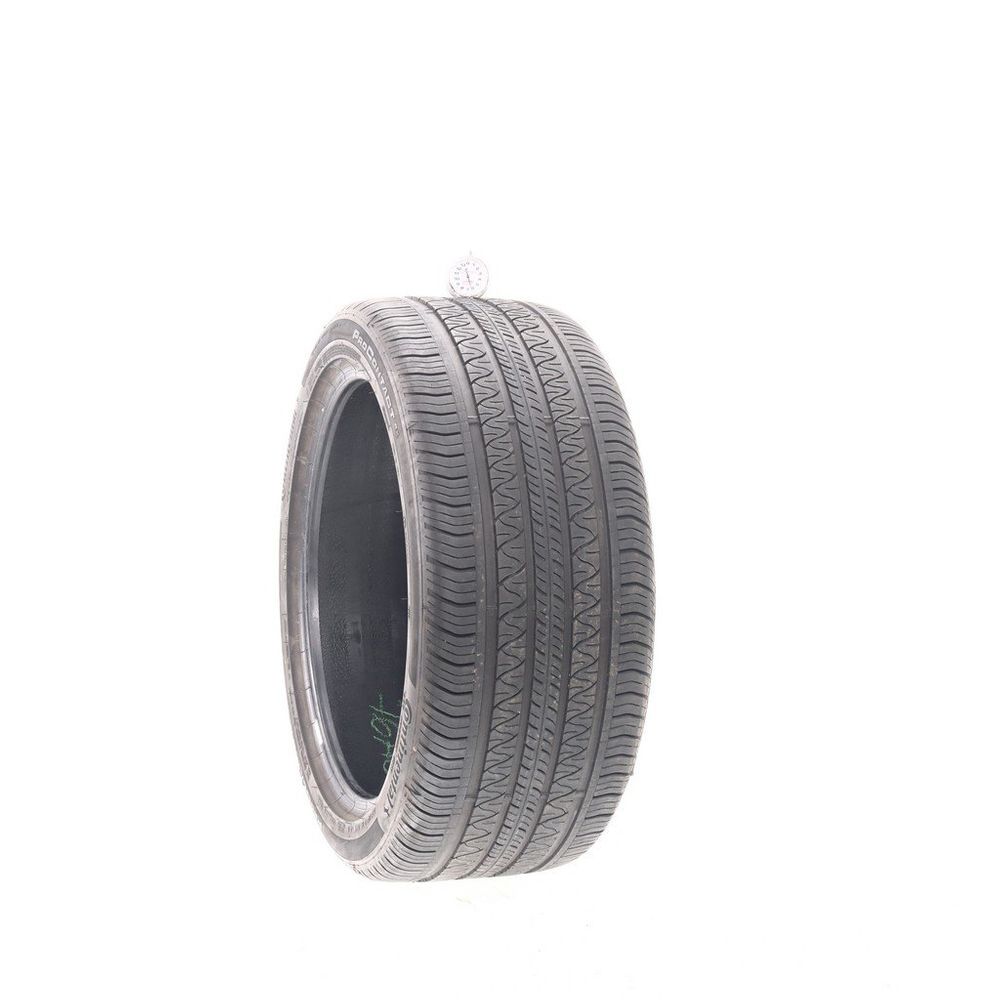 Set of (4) Used 255/40R19 Continental ProContact RX 96W - 6-7.5/32 - Image 4