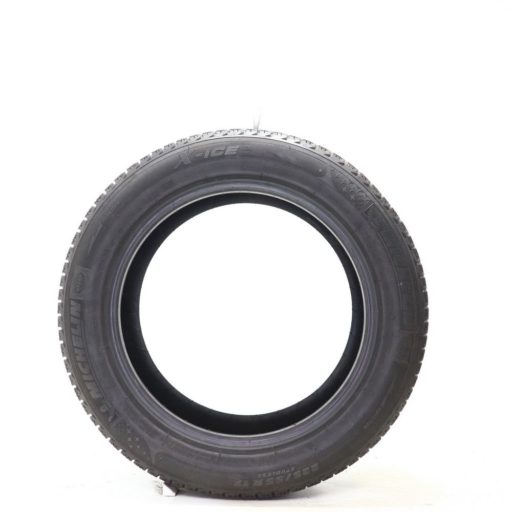 Set of (2) Used 225/55R17 Michelin X-Ice Xi3 101H - 8.5-9/32 - Image 3