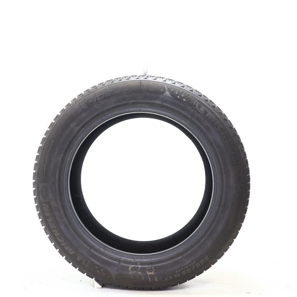Set of (2) Used 225/55R17 Michelin X-Ice Xi3 101H - 8.5-9/32 - Image 6