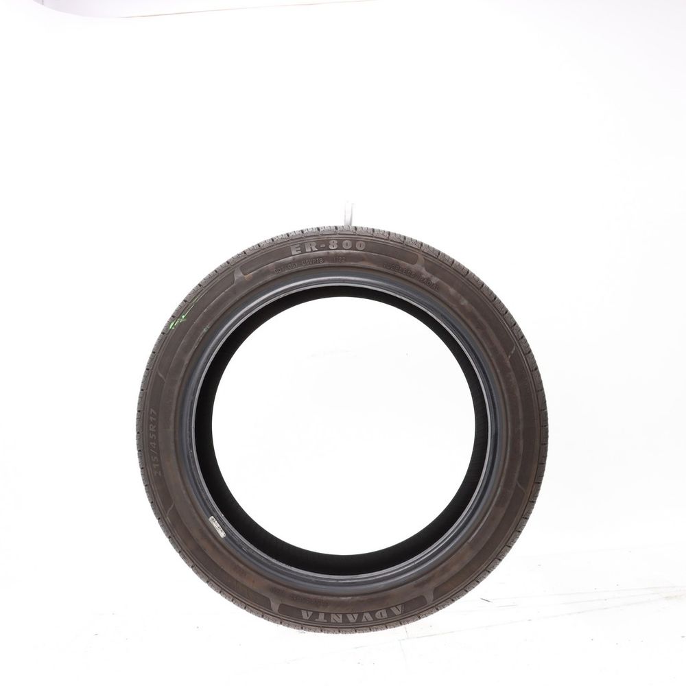 Set of (2) Used 215/45R17 Advanta ER-800 87V - 9/32 - Image 3