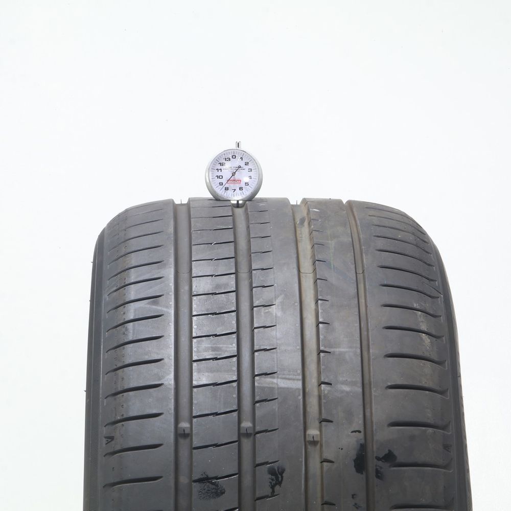Set of (2) Used 285/40R20 Yokohama Advan Sport V107 108Y - 8-8.5/32 - Image 5