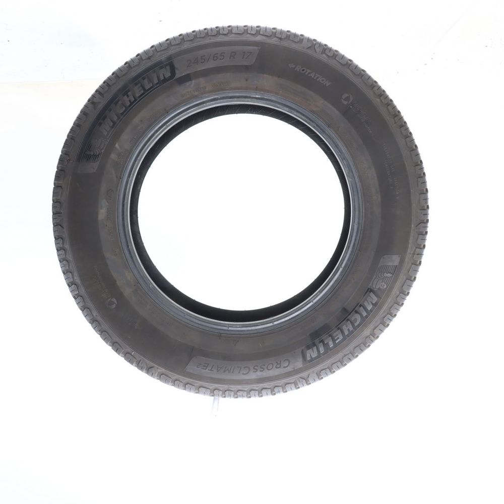 Set of (2) Used 245/65R17 Michelin CrossClimate 2 107H - 7.5-8.5/32 - Image 3