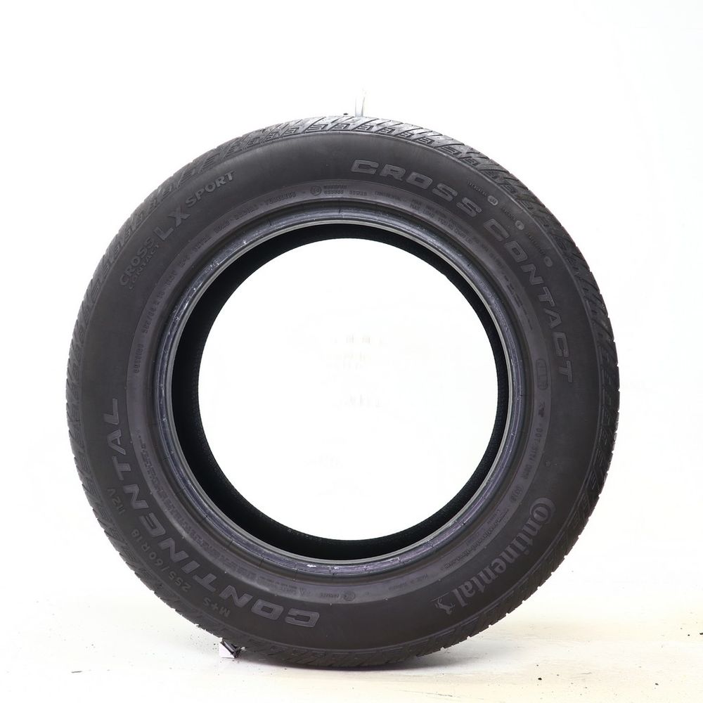 Set of (4) Used 255/60R18 Continental CrossContact LX Sport J LR 112V - 6-6.5/32 - Image 3
