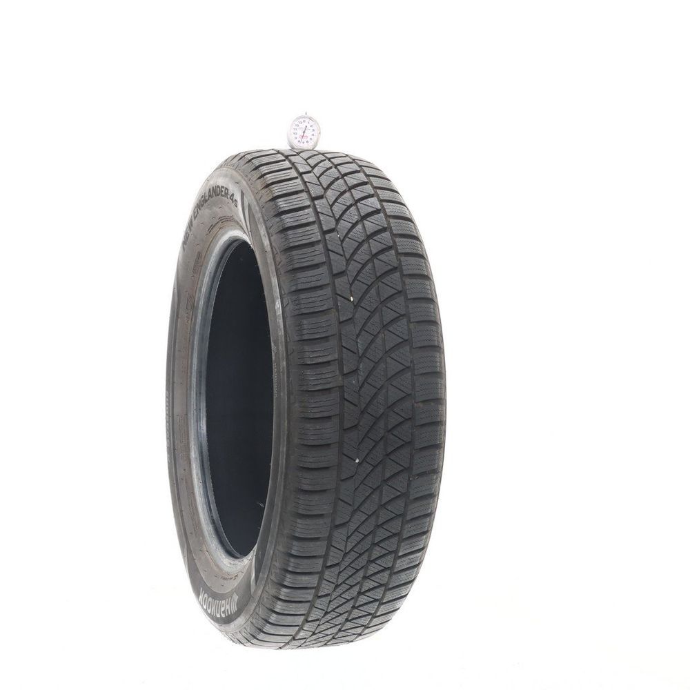 Set of (2) Used 225/60R18 Hankook New Englander 4s 100H - 7.5/32 - Image 1