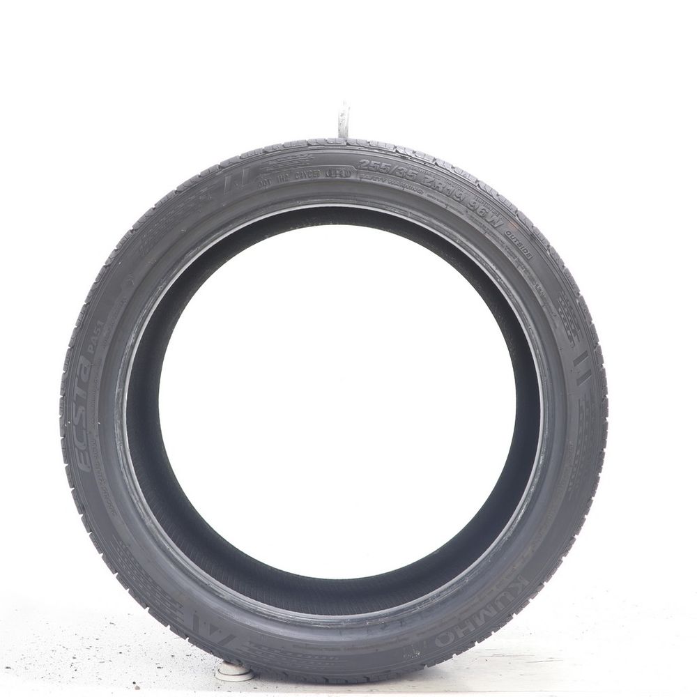 Set of (2) Used 255/35ZR19 Kumho Ecsta PA51 96W - 6/32 - Image 3