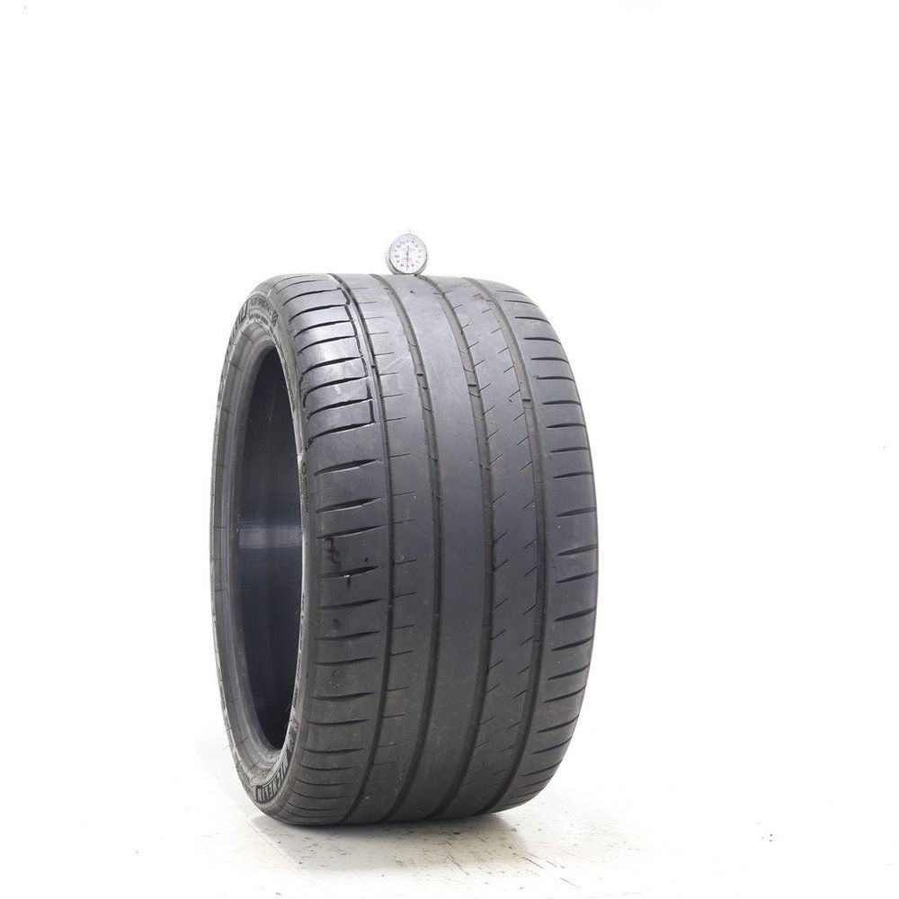 Set of (2) Used 305/30ZR19 Michelin Pilot Sport 4 S 102Y - 7-7.5/32 - Image 1