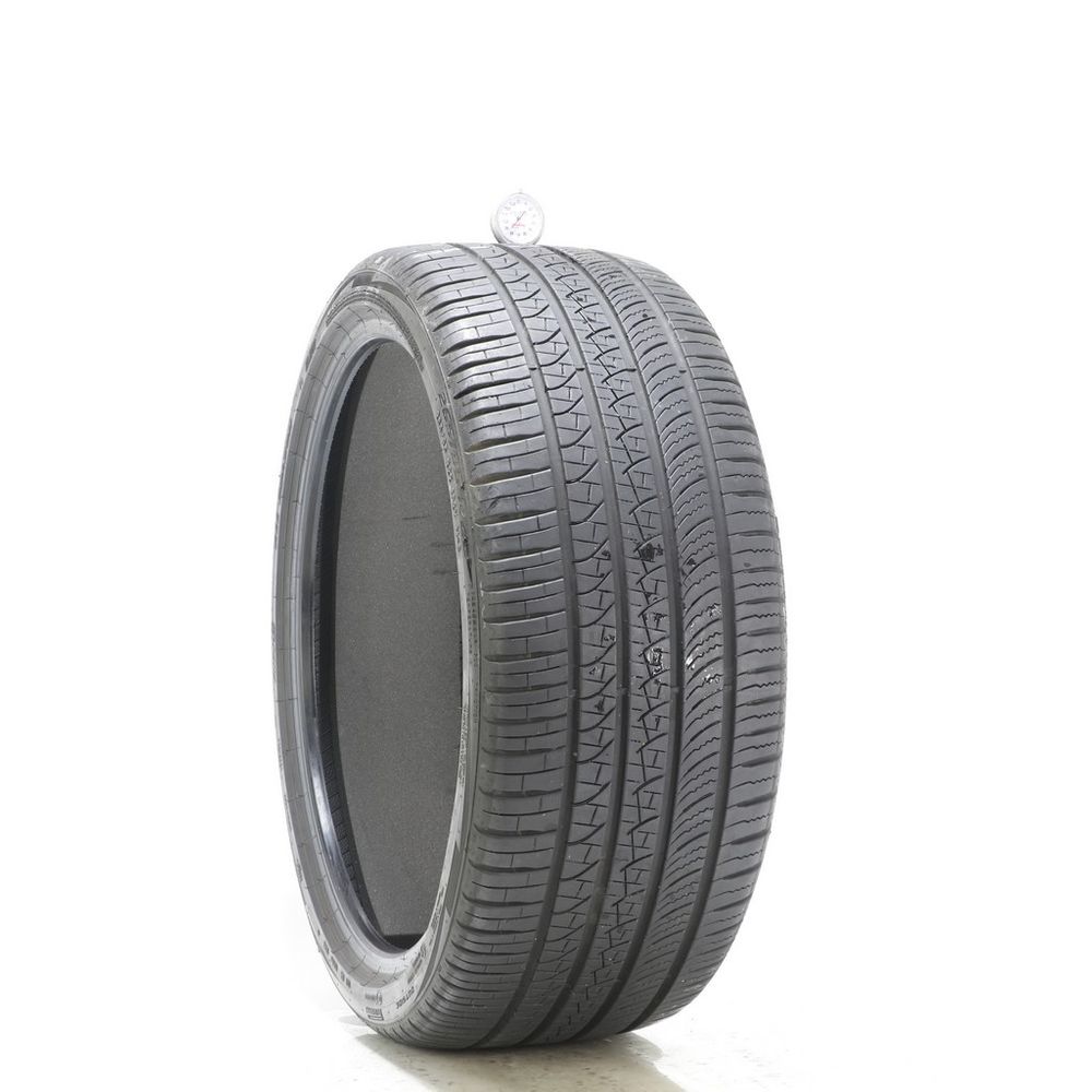 Set of (4) Used 265/35R22 Pirelli Scorpion Zero TO Elect PNCS 102Y - 7-8.5/32 - Image 4