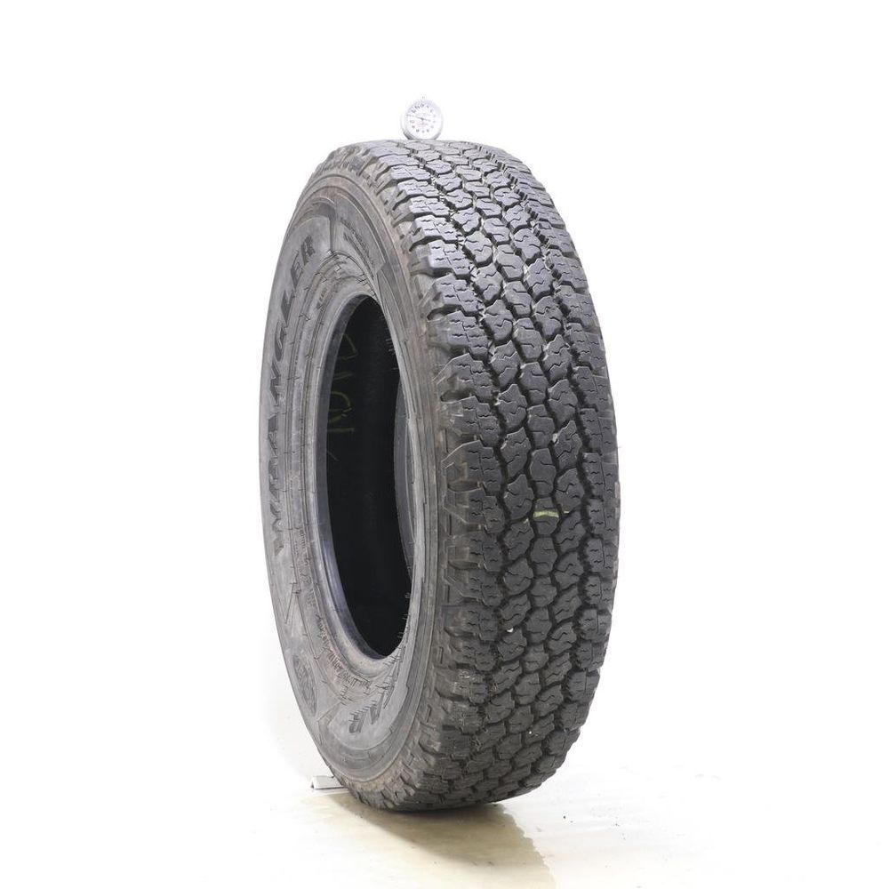 Used LT 235/80R17 Goodyear Wrangler All-Terrain Adventure Kevlar 120/117R E - 11/32 - Image 1