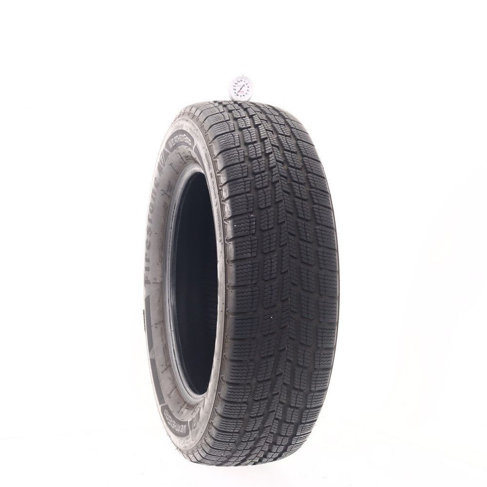 Set of (2) Used 225/65R17 Firestone WeatherGrip 102H - 8.5-9/32 - Image 1