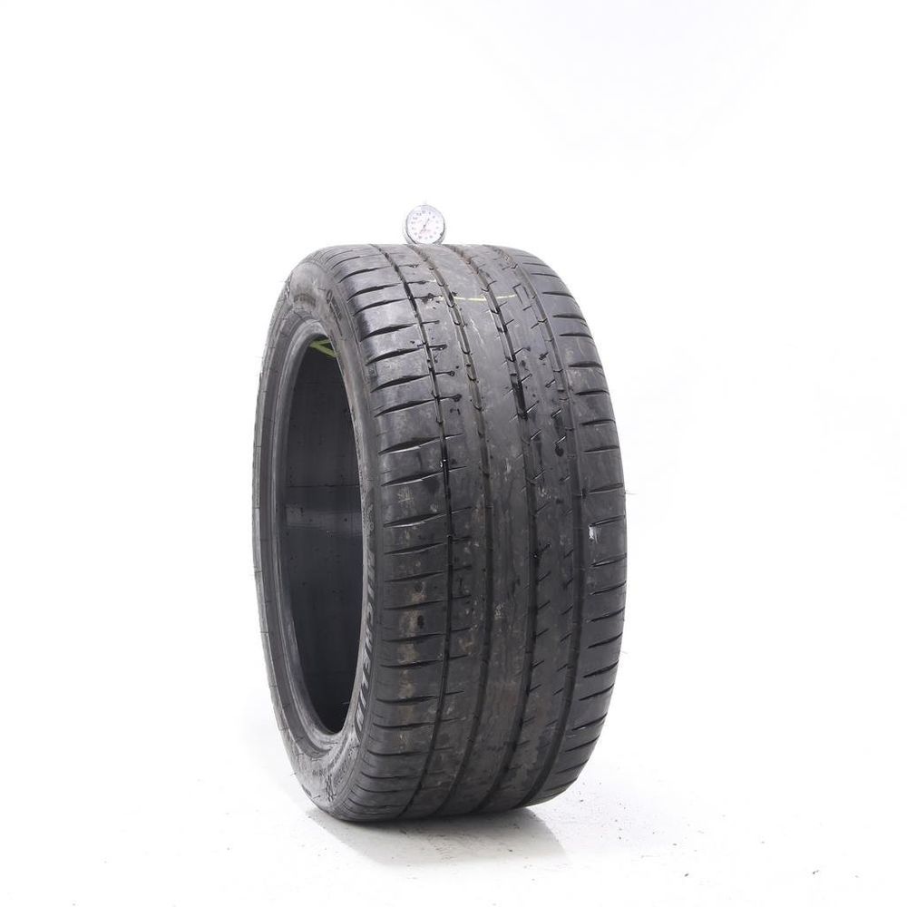 Set of (2) Used 265/40ZR18 Michelin Pilot Sport 4 S 101Y - 8/32 - Image 1