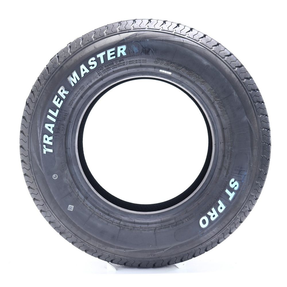 Set of (4) New ST 205/75R14 Trailer Master ST Pro Load D 8Ply 105/101L - 8/32 - Image 3