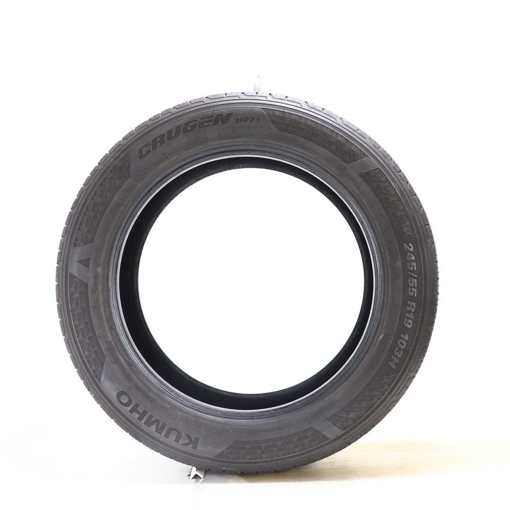 Set of (2) Used 245/55R19 Kumho Crugen HP71 103H - 8-8.5/32 - Image 6