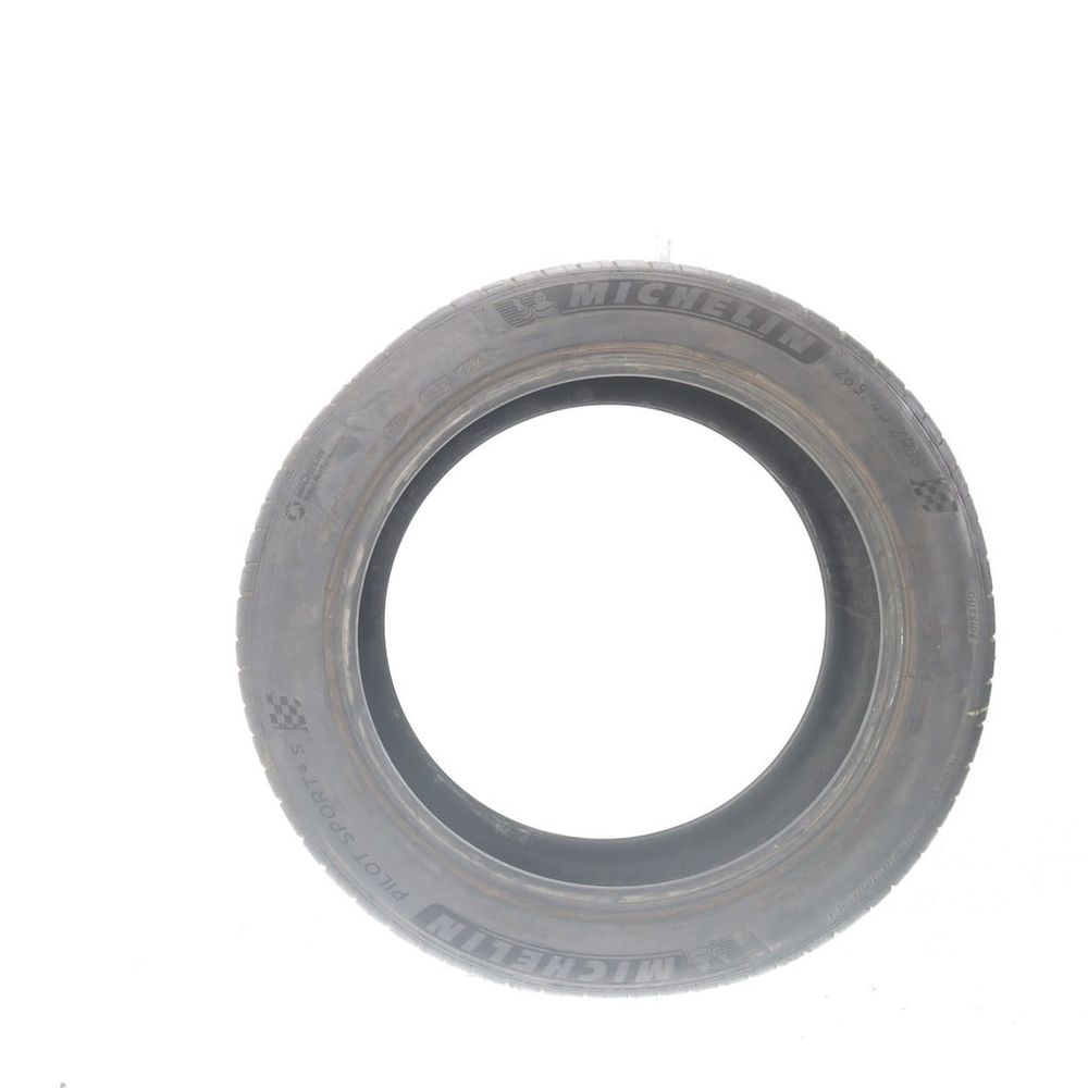 Set of (2) Used 285/40ZR18 Michelin Pilot Sport 4 S 105Y - 8-8.5/32 - Image 6