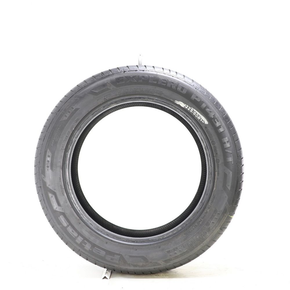 Set of (2) Used 225/60R18 Petlas Explero PT431 H/T 100H - 7.5-8.5/32 - Image 6
