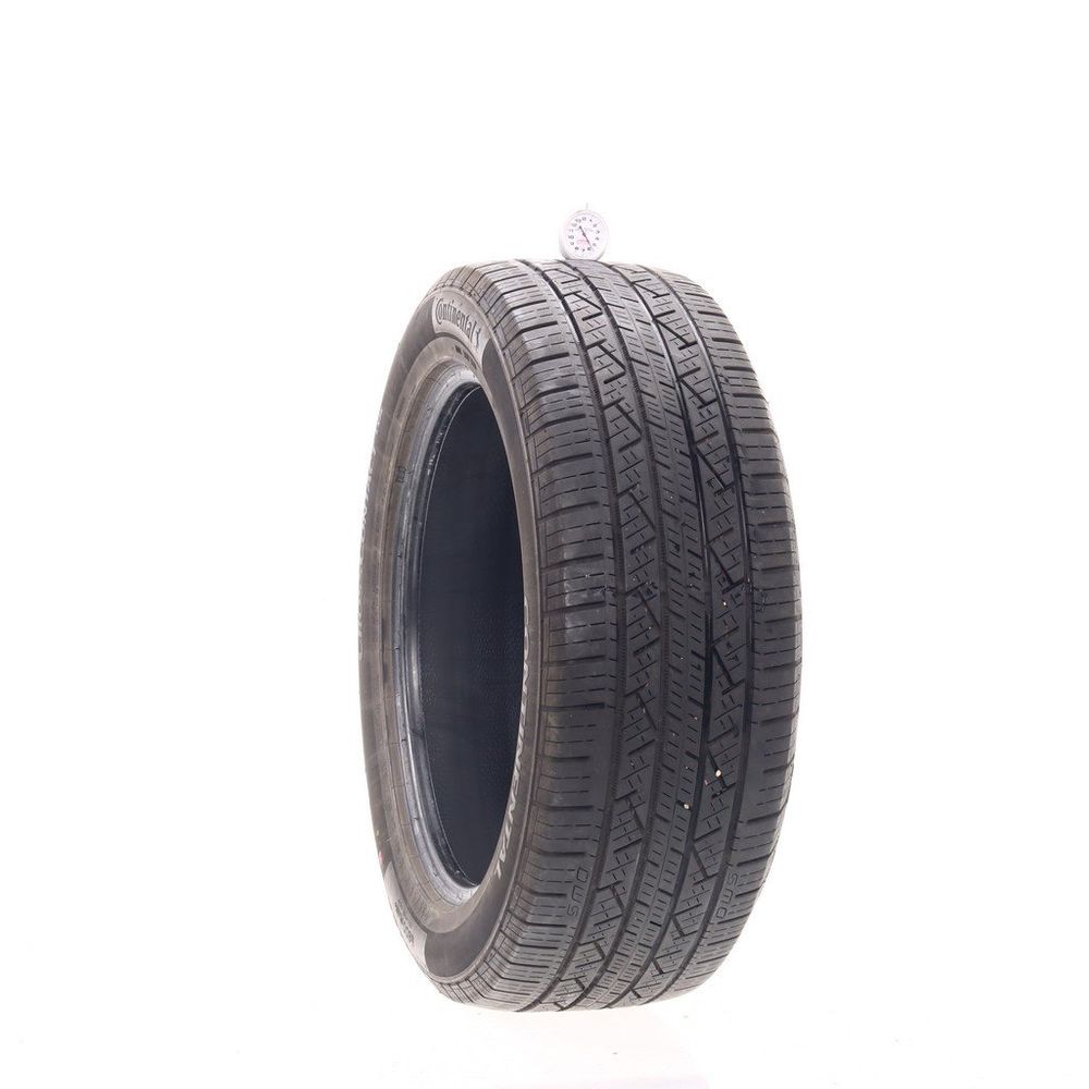 Set of (2) Used 235/55R19 Continental CrossContact LX25 105V - 5.5/32 - Image 1