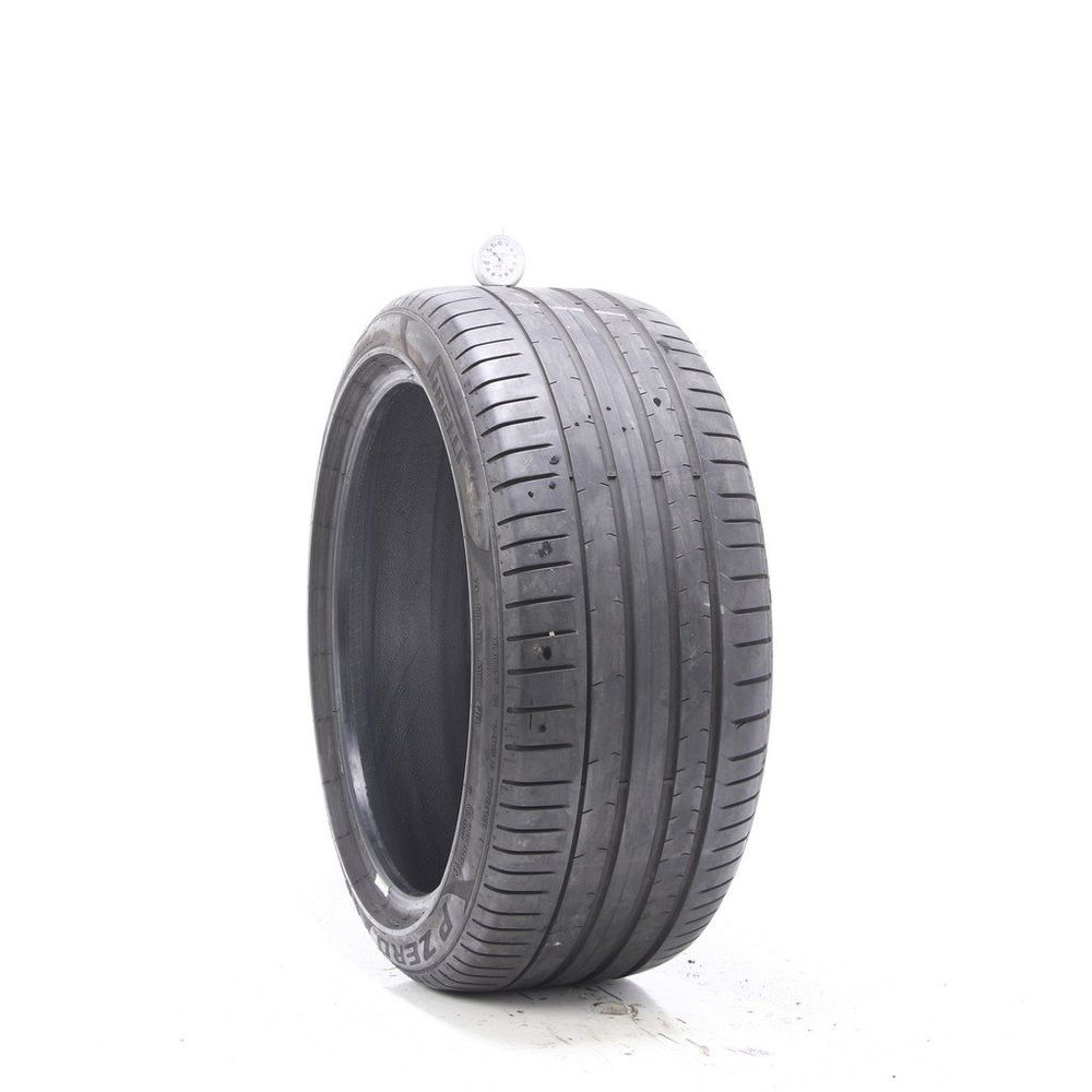 Set of (2) Used 275/35R19 Pirelli P Zero PZ4 Run Flat 100Y - 5-5.5/32 - Image 1