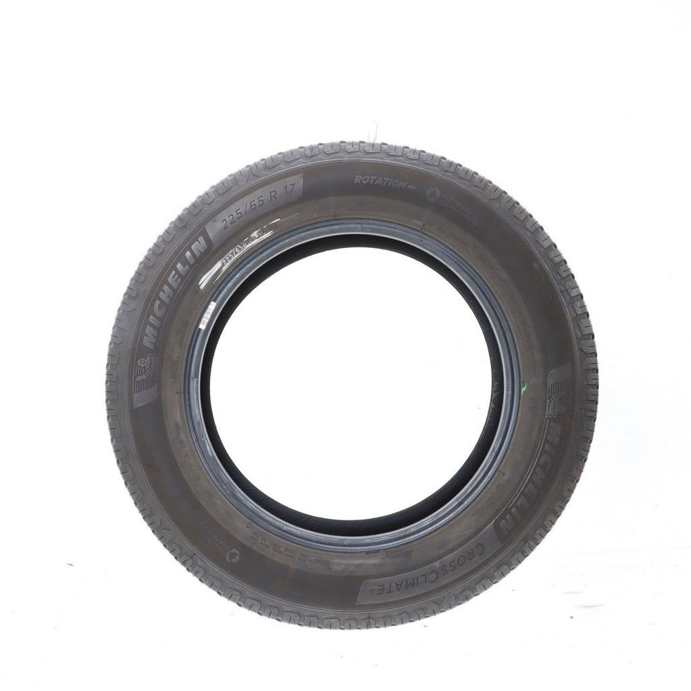Set of (2) Used 225/65R17 Michelin CrossClimate 2 102H - 7-8.5/32 - Image 3