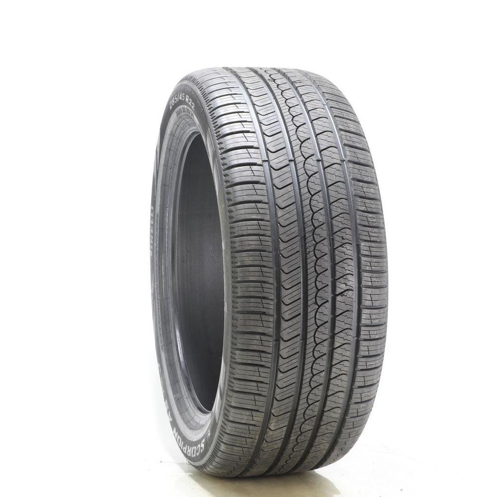Set of (2) New 285/45R22 Pirelli Scorpion AS Plus 3 114H - 11/32 - Image 1