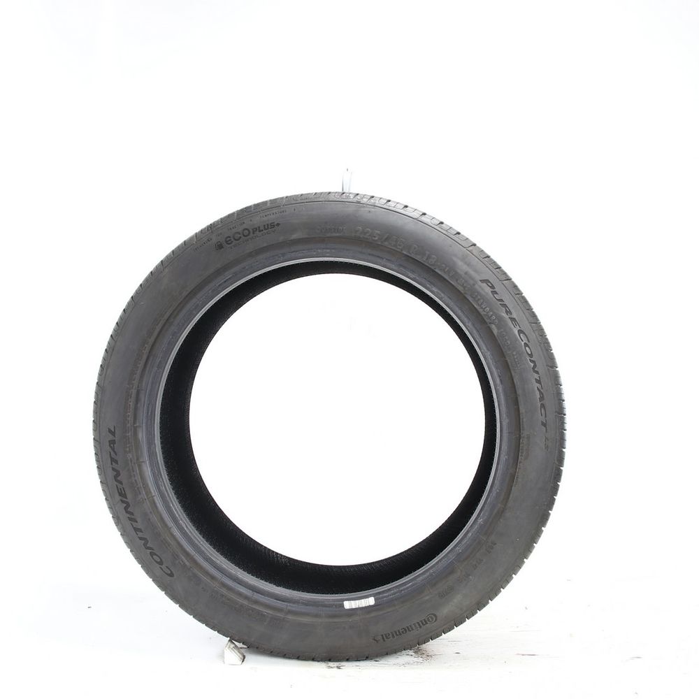 Set of (4) Used 225/45R18 Continental PureContact LS 91V - 8-9/32 - Image 3