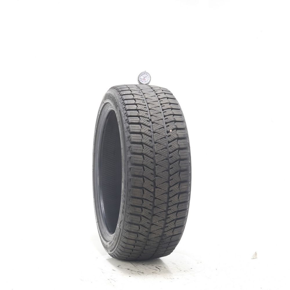 Set of (2) Used 225/45R18 Bridgestone Blizzak WS90 Studless 95H - 8-9/32 - Image 4
