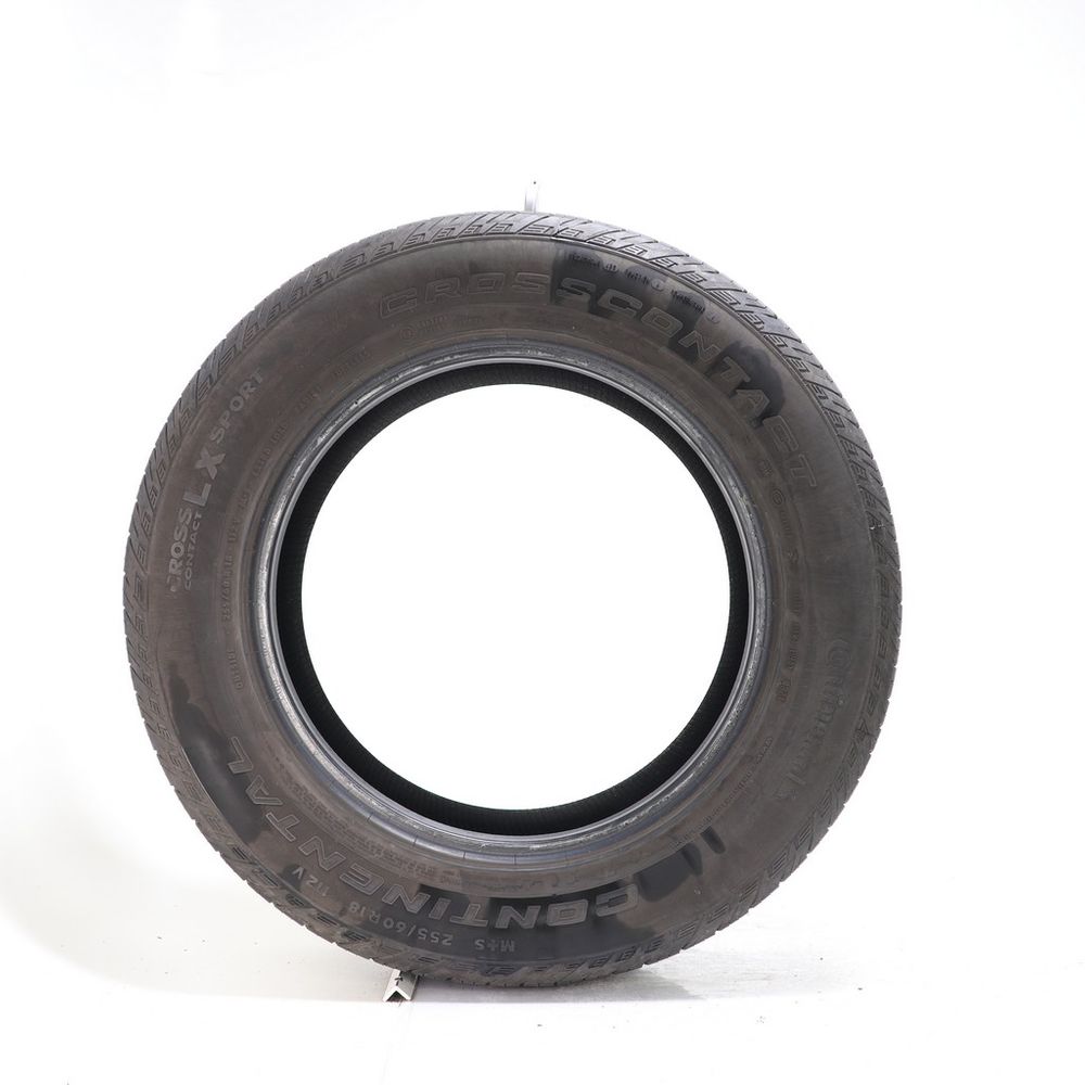 Set of (4) Used 255/60R18 Continental CrossContact LX Sport 112V - 6.5-8/32 - Image 12
