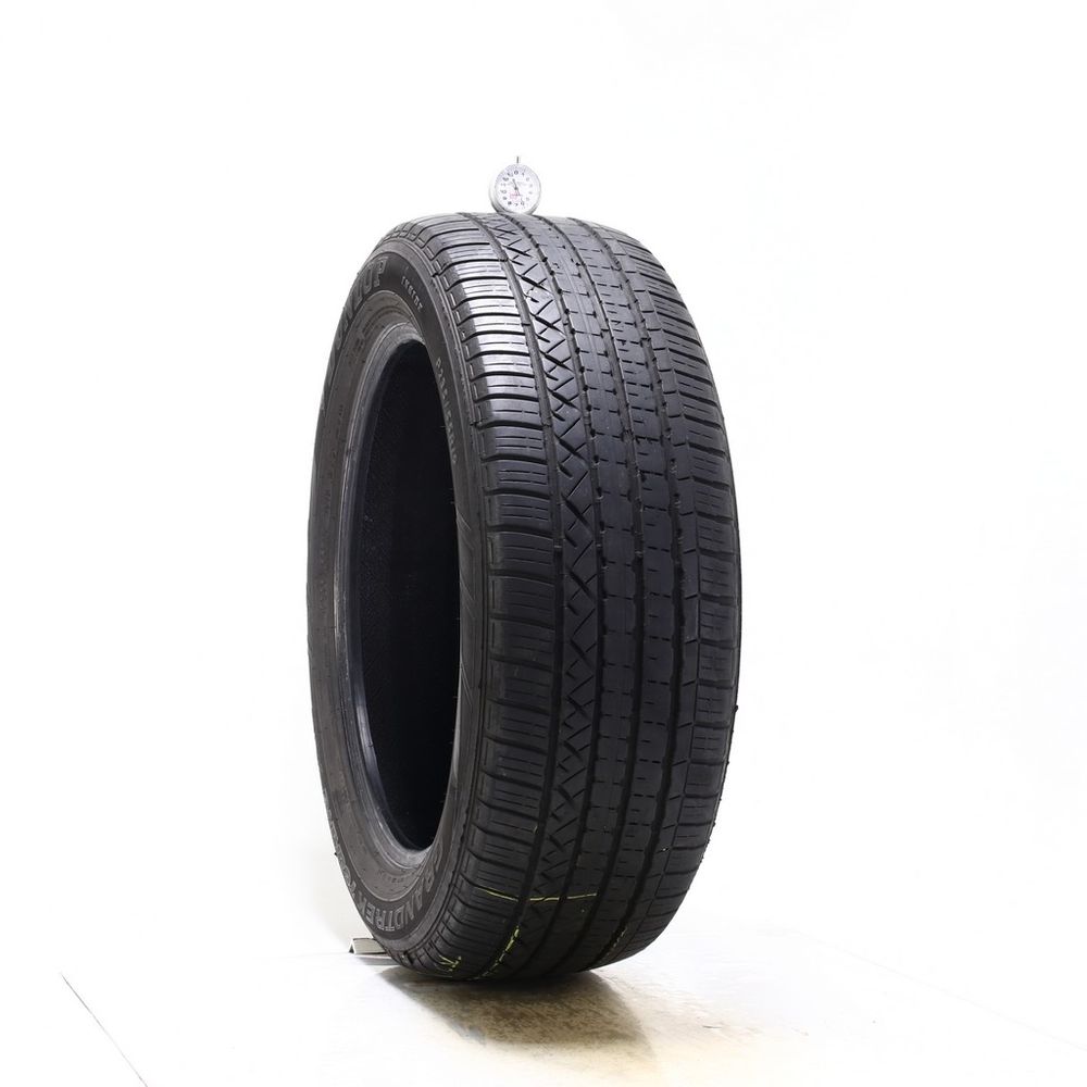 Set of (2) Used 235/55R19 Dunlop Grandtrek Touring A/S 101V - 6-6.5/32 - Image 1