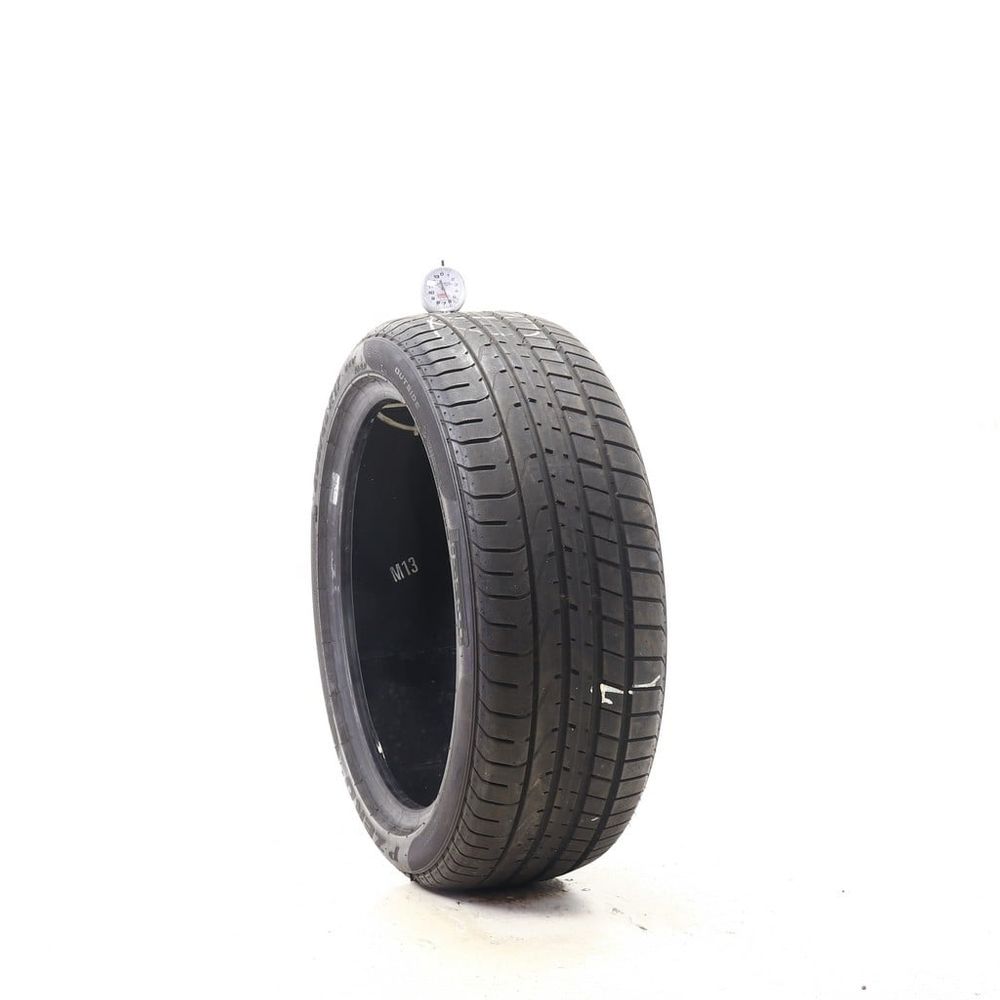 Set of (2) Used 205/45R17 Pirelli P Zero Run Flat 84V - 6-7.5/32 - Image 1