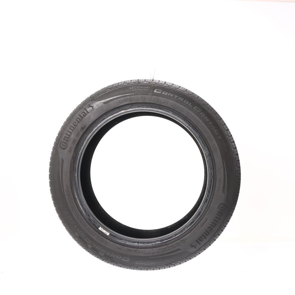 Set of (2) Used 215/55R17 Continental ControlContact Tour A/S Plus 94V - 7-8.5/32 - Image 3