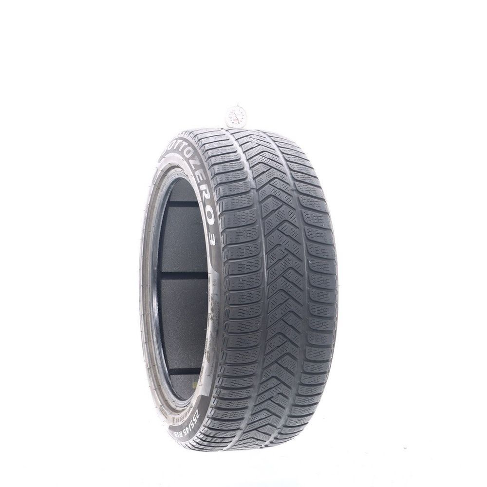 Used 255/45R19 Pirelli Winter Sottozero 3 TO ELECT PNCS 104W - 5.5/32 - Image 1