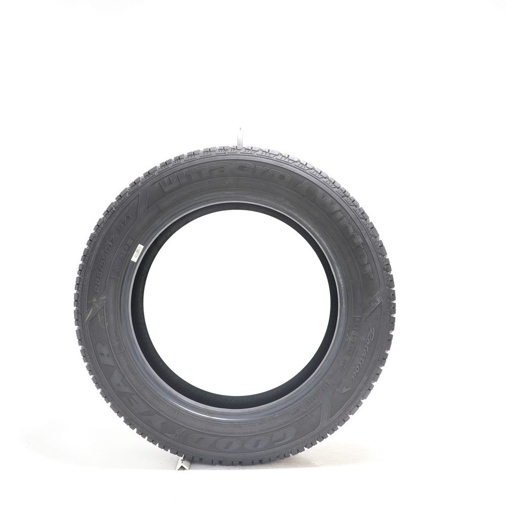 Used 225/55R17 Goodyear UltraGrip Winter 97T - 4.5/32 - Image 3