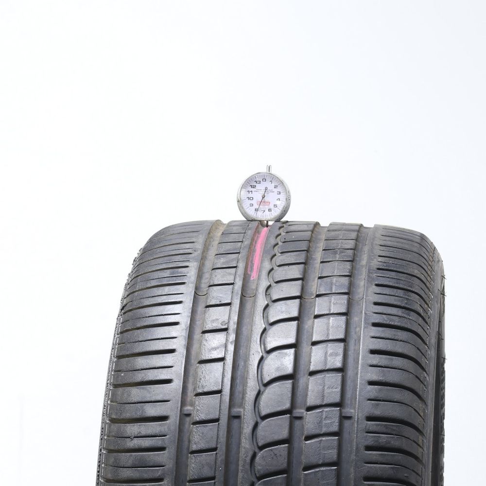 Set of (2) Used 285/35ZR19 Pirelli P Zero Rosso F 99Y - 7.5/32 - Image 2
