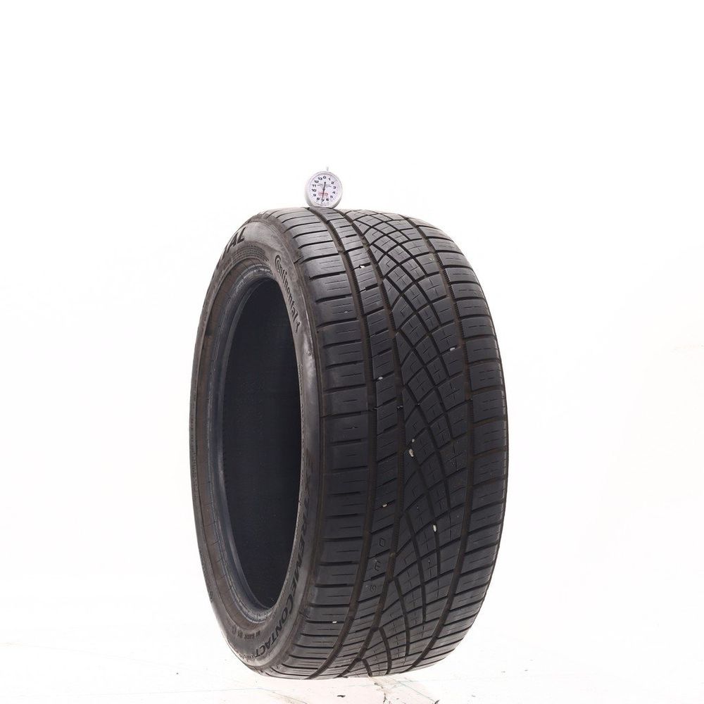 Set of (2) Used 245/40ZR17 Continental ExtremeContact DWS06 Plus 91W - 7-8.5/32 - Image 1