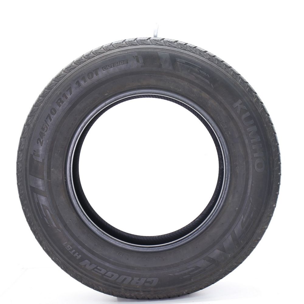 Set of (2) Used 245/70R17 Kumho Crugen HT51 110T - 7-8/32 - Image 6