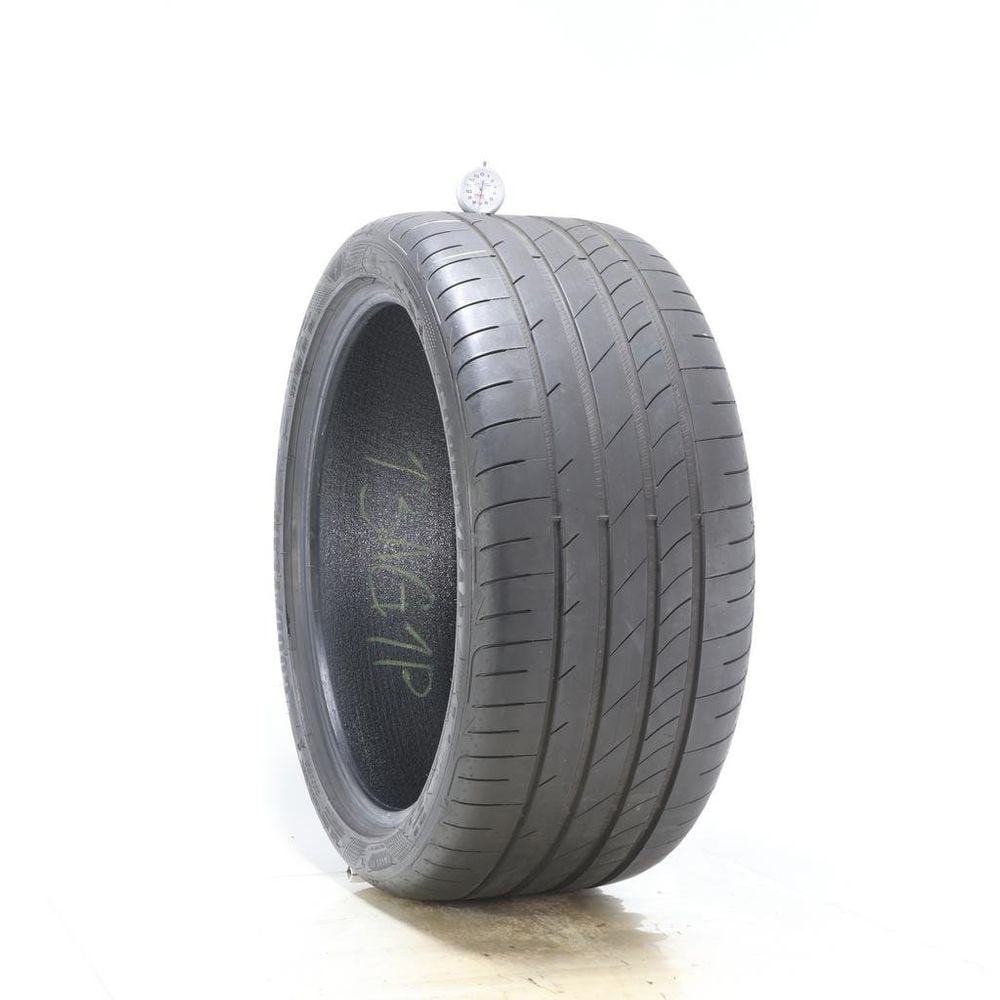Set of (2) Used 285/35R21 Goodyear Eagle F1 Asymmetric 5 105Y - 7/32 - Image 1