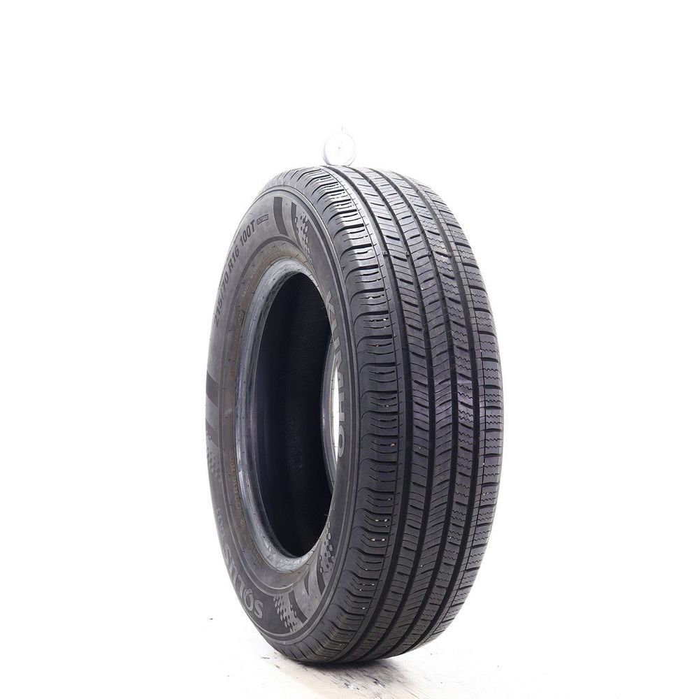 Set of (2) Used 215/70R16 Kumho Solus TA11 100T - 7-8.5/32 - Image 1