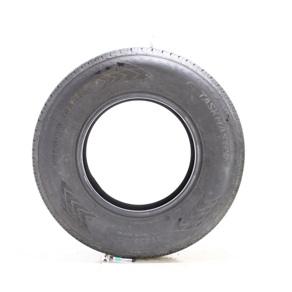 Used ST 235/80R16 Taskmaster Premium Trailer  124/120N E - 9/32 - Image 3