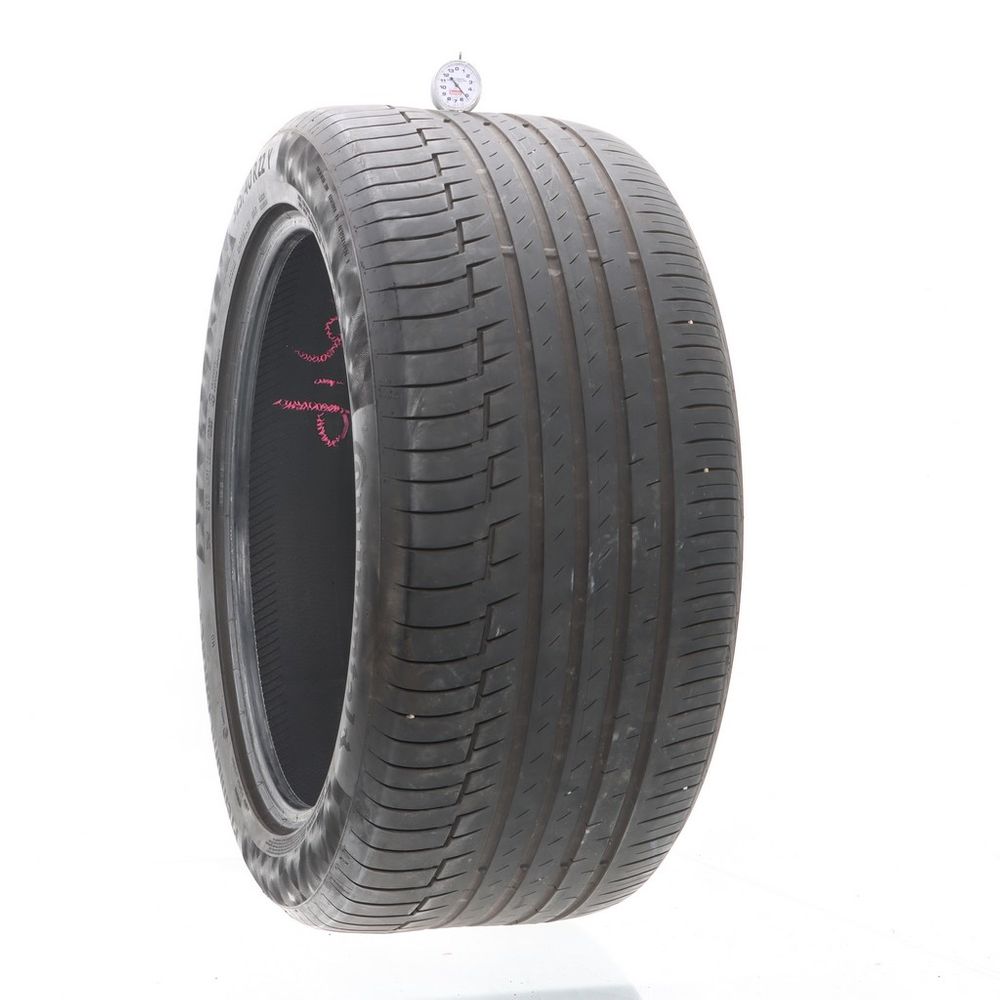 Set of (4) Used 325/40R22 Continental PremiumContact 6 MO 114Y - 5-6/32 - Image 1