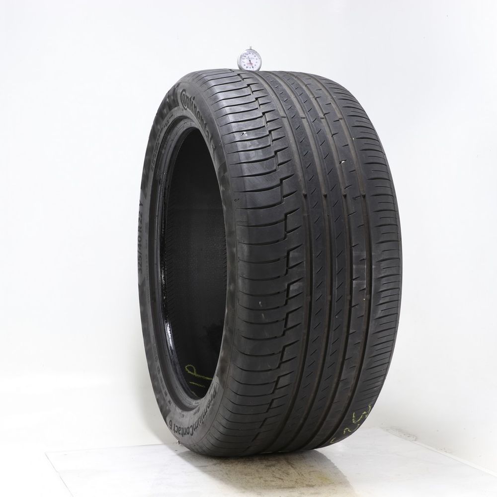 Set of (4) Used 325/40R22 Continental PremiumContact 6 MO 114Y - 5-6/32 - Image 4